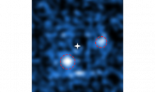 Imagem rara! Dois exoplanetas recém-nascidos são vistos ao redor de uma estrela distante.